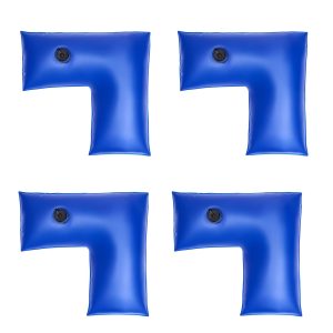 26 Gauge Winter Pool Cover Corner Water Bags 4Packs 22.4 X 22.2 In Heavy Duty