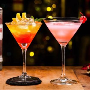 Triangle Cup Glass Martini Cup Creative