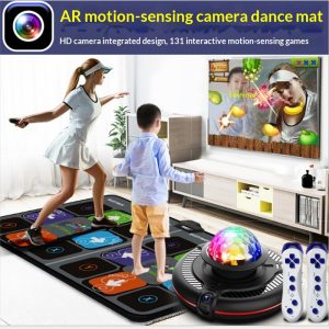 HD Double Dance Mat Home TV Children's Motion Sensing Game Console