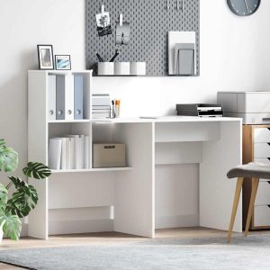 desk with shelf 131.5 x 50 x