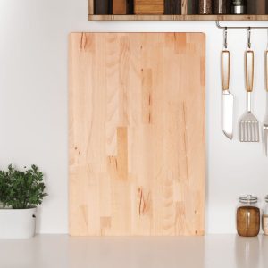 cutting board 60x40x4 cm solid beech wood