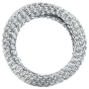 Barbed Wire Concertina Blade Wire Galvanized 100 m