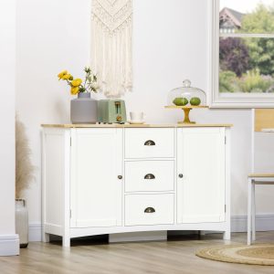 Buffet Cabinet with 3 Storage Drawers