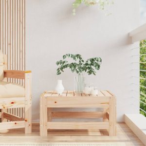 Garden Stool Solid Pine Wood
