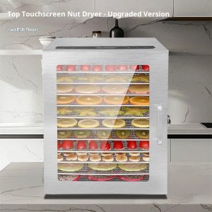 Portable Home 18-Layer Stainless Steel Fruit Dryer