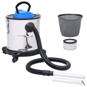 ash vacuum cleaner with HEPA filter 1200W 20 L stainless steel
