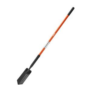 Trench Shovel, 4 In Blade Heavy-Duty Trenching Shovel, Narrow Spade Trench Digger With Fiberglass Handle And Non-Slip Grip, For Gardening, Digging Holes, Trenching, And Planting, 56 In Long