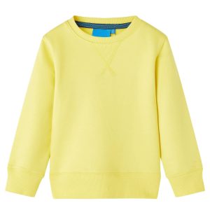 Children's sweatshirt, light yellow, size 116