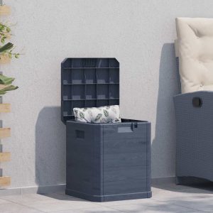 Garden Storage Box 90 L Anthracite   Garden Storage Box 90