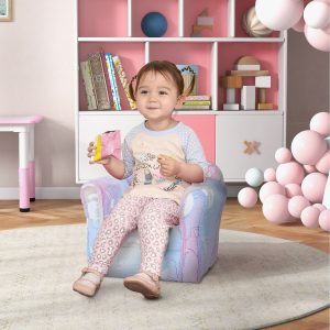 Kids Sofa with Glowing Fairy Design for 18-36 Months