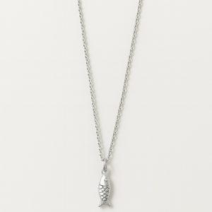 Stainless Steel Fish Necklace For Women