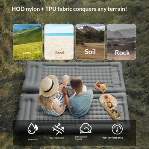 Outdoor Camping Inflatable Mattress New Inflatable Mat With Pull Strap