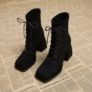 Ultra-high Heel Short Martin Early Autumn Women's Boots