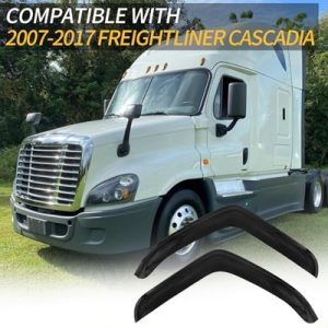 Window Air Guard Deflectors Compatible With 2007-2017 Freightliner Cascadia