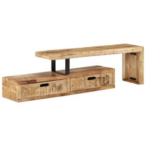 TV stand (118–200) x Solid Mango wood   TV stand