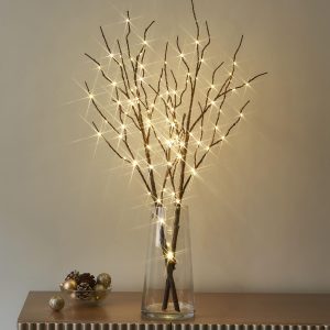 Willow Branch Lights, Soft-light Festive Decorative Ambient Lights, A Must-have For Social Media Photos In Bedrooms And Living Rooms, Creating A Warm And Inviting Atmosphere.