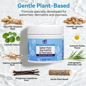 Customized Ready StockWholesale New Products Herbal Extraction Seborrheic Dermatitis Psoriasis Cream