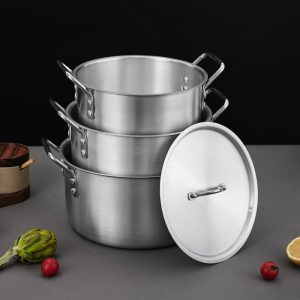 7-piece Foreign Trade Kitchenware An Aluminum Pot Soup Pot