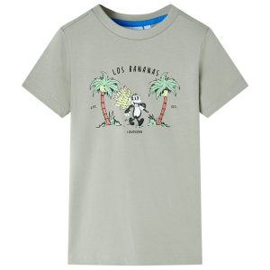 Children's T-shirt Light Khaki 116 Children's T-shirt Light Ochre 116