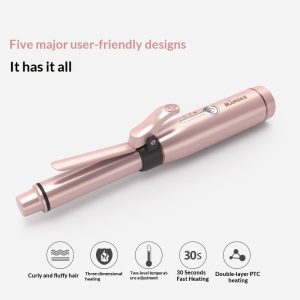 Portable Mini USB Travel Dormitory Straight And Curl Dual-use Hair Straightener