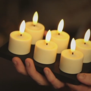 S6 Rechargeable LED Tealight Candles