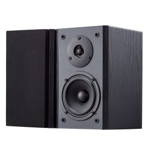 Active Powered Bookshelf Studio Monitor Speakers 20W X2 Bluetooth Coaxial Stereo