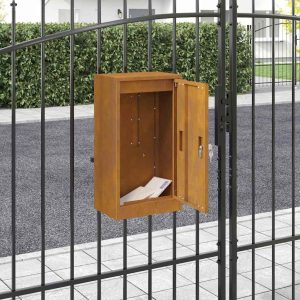 Mailbox Rusty 30 x Weatherproof Steel