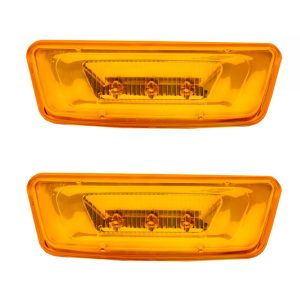 1 Pair  Amber Turn Signal Lights For 86-08 Kenworth K300 T300 T330 T600