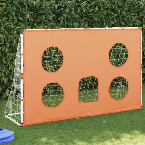Football Goal for Children with Target Mat and Ball 182x62x118 cm