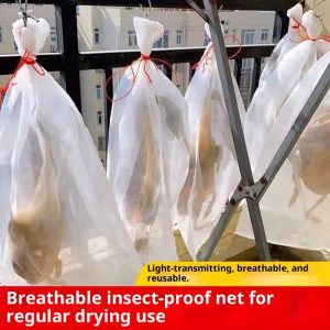 Drying Cured Meat Net Bag To Prevent Flies And Ventilate