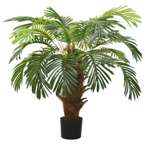 Artificial Cycas Palm Tree with Pot 90 cm