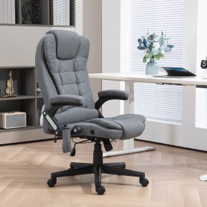 6 Point Vibrating Massage Office Chair with Heat