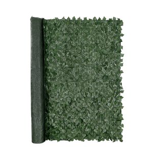 Ivy Privacy Fence, 1830 X 2440 Mm Artificial Green Wall Screen, Greenery Ivy Fence With Mesh Cloth Backing And Strengthened Joint, Faux Hedges Vine Leaf Decoration For Outdoor Garden, Yard