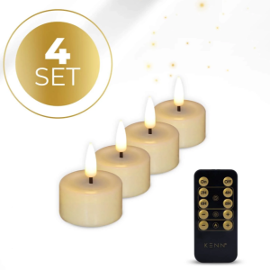 S4 LED Tealight Candles