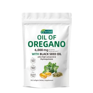 OEM ODM Custom Oil Of Oregano Soft Capsules Private Label Supplement