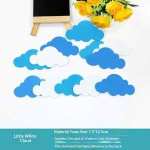 Branch Flower Border Blackboard Decoration Wall Sticker