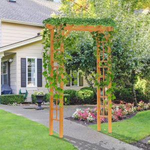 85" Garden Arbor for Wedding and Ceremony