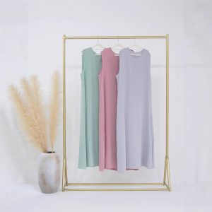 Breathable And Skin-friendly Solid Color Loose Vest Dress