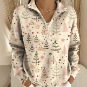 Half-zip Pullover Hoodie Outdoor Sports T-shirt Long Sleeve