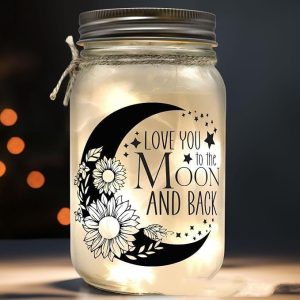 Wishing Bottle Light Mason Jar Light Night Battery Box String Lights