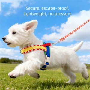 Saddle-type Chest And Back Dog Leash, Dog Walking Leash For Small And Medium-sized Dogs, Explosion-proof And Impact-resistant Pet Dog Leash