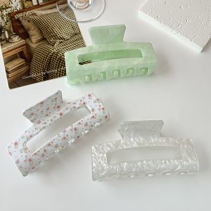 Korean Version Elegant Temperament Vinegar Large Grip Clip