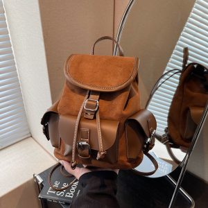 Personality Simple Retro Textured Fashion Women's Backpack