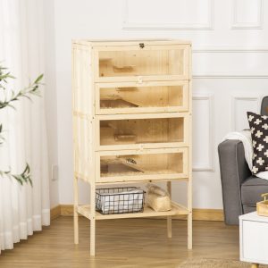 5-Tier Hamster Cage Mice Habitat Rat Habitat with Openable Top