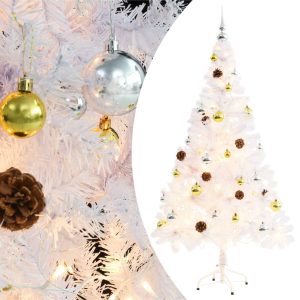 Artificial Christmas Tree with Lights & Baubles 150