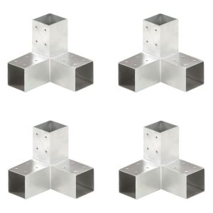 Post Connectors 4 pcs. Y-Shape Galvanized 71 x