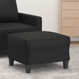 Footstool 60x Faux Leather