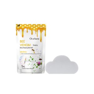 OceAura Bee Venom Cloud Bath Salt Ball, Deep Cleaning Care Bath Skin Care Body Care Moisturizing Bath Ball