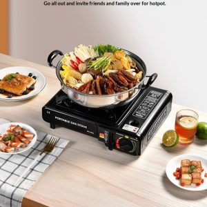 Portable Outdoor Cassette Stove For Outdoor Hot Pot