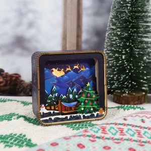 Sales Are Prohibited On The TEMU And SHEIN -MUSIC PARK 3D Wooden Puzzles Model Kit Night Lights Desk Decorations Birthday Gifts For Women